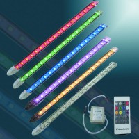 1m 10W Rigid Strip multi color led bar rgbw