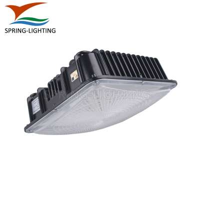 Led Canopy Light Explosion Proof High Lumen AC100-277V IP65 Outdoor 100W Gas Station Light