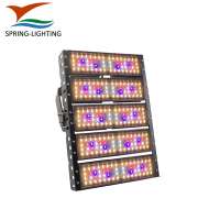 Slim panel 600watt full spectrum LED grow light 470nm 660nm hydroponic growing LED light